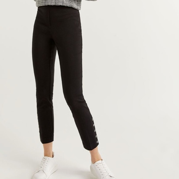 Reitmans black pants 8 tall - Picture 2 of 4